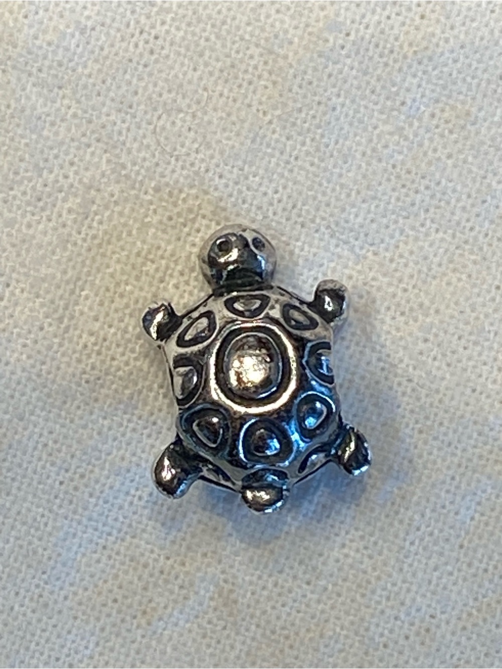 Pandora Charm Retired Sterling Silver Happy Turtle 790158